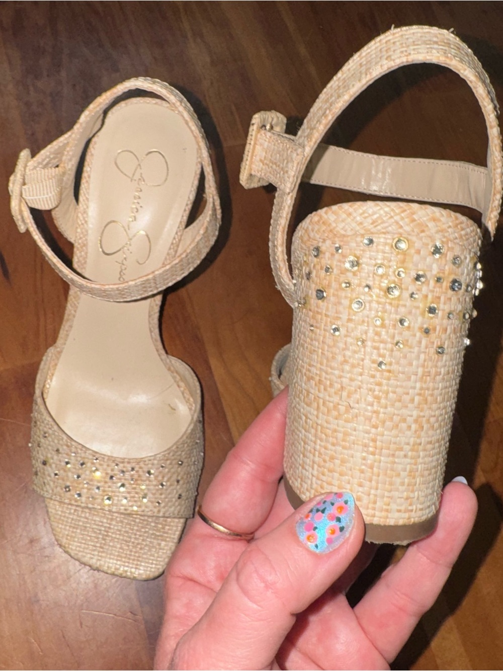 One of a kind Swarovski Shoes